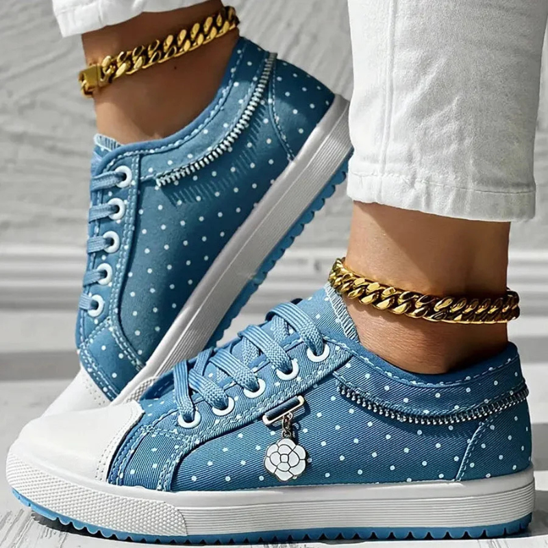 Rosalie | Elegante sneakers met bloemenaccenten