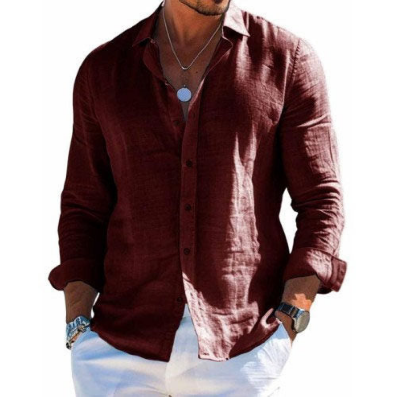 Veltrano | Elegant Shirt van Ademende Stof