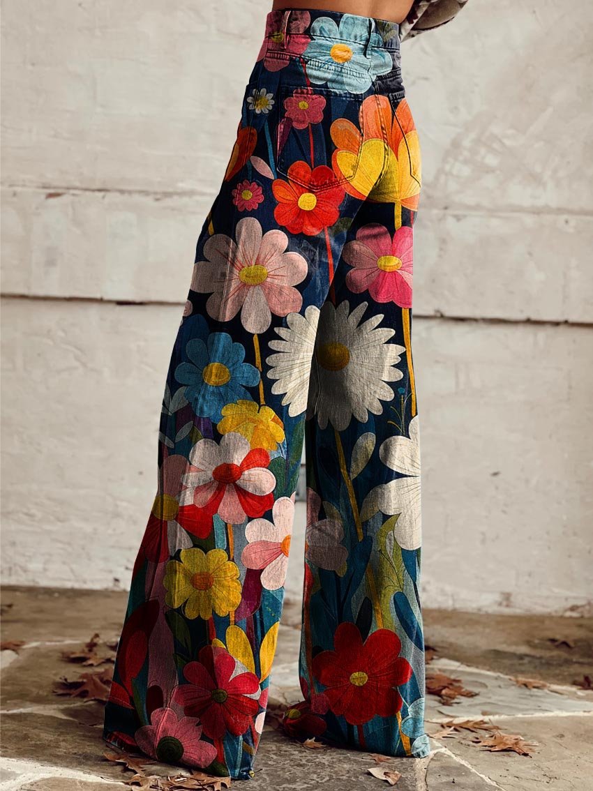 SIENNA | Elegante en Moderne Bloemenbroek