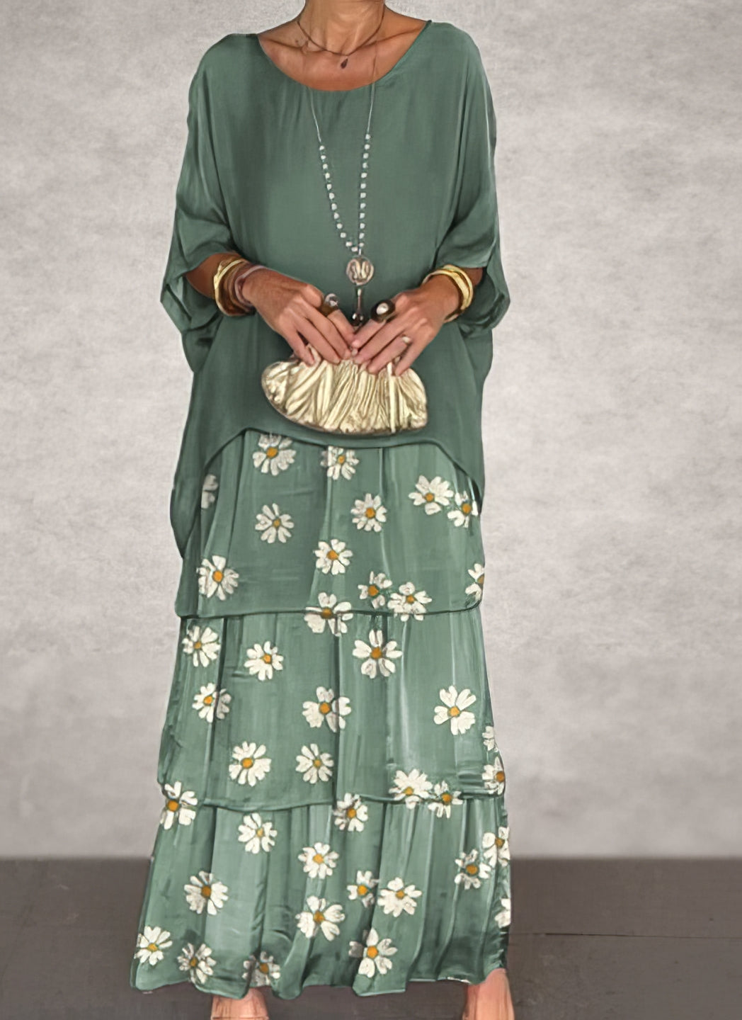 CAMILLE | Elegante Maxi Jurk Comfortabel voor Alle Gelegenheden