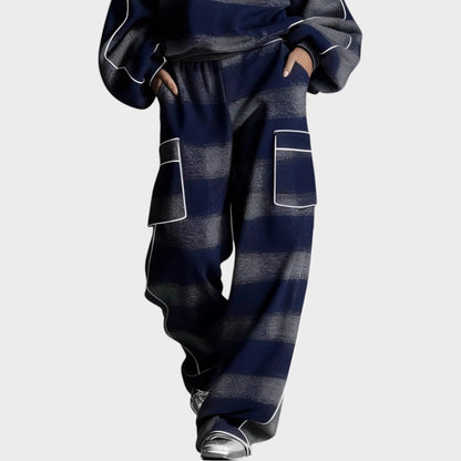 HALINA | Jersey- en Broekset met ultiem comfort en flatterende look voor dagelijks en reizen