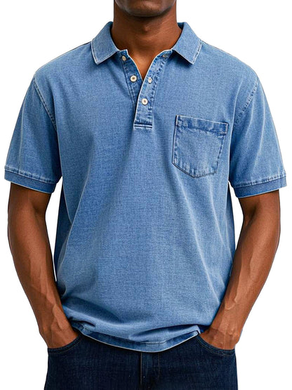 Matteo | Casual Vintage Polo 1+1 GRATIS