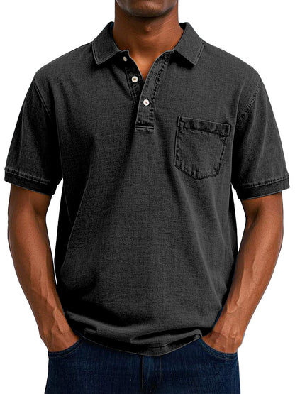 Matteo | Casual Vintage Polo 1+1 GRATIS