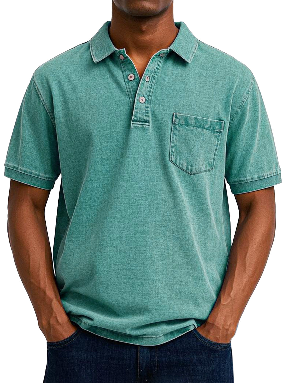 Matteo | Casual Vintage Polo 1+1 GRATIS