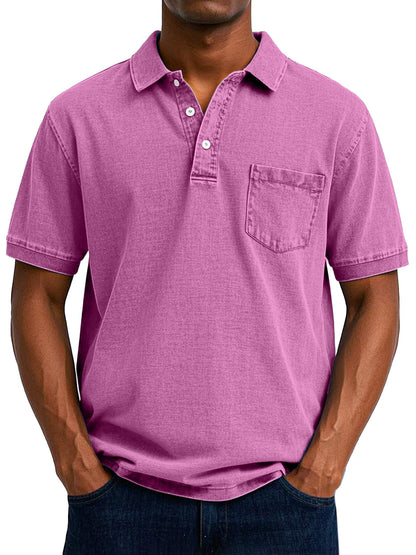 Matteo | Casual Vintage Polo 1+1 GRATIS