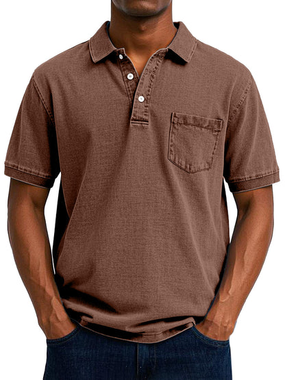 Matteo | Casual Vintage Polo 1+1 GRATIS