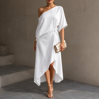 Elara | Elegante asymmetrische jurk