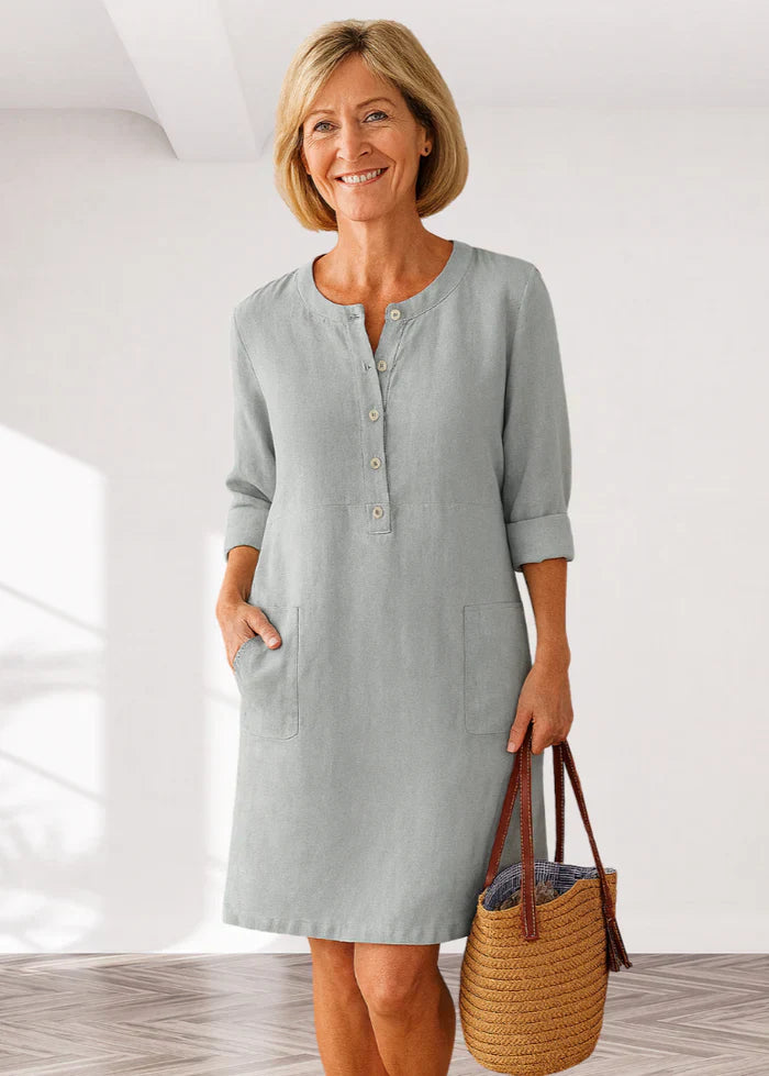 Lina | Comfortabele casual jurk met een tijdloze uitstraling