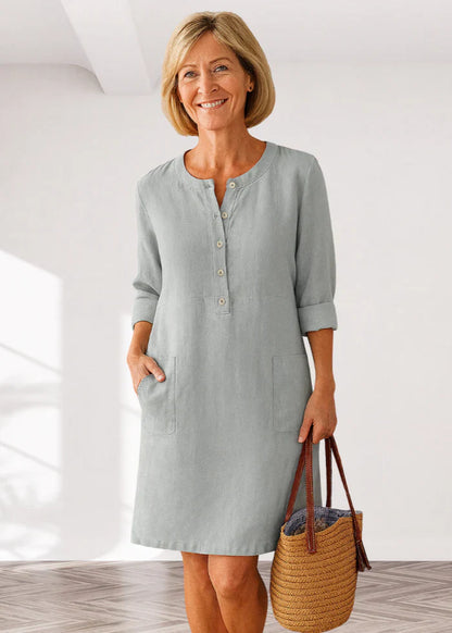 Lina | Comfortabele casual jurk met een tijdloze uitstraling