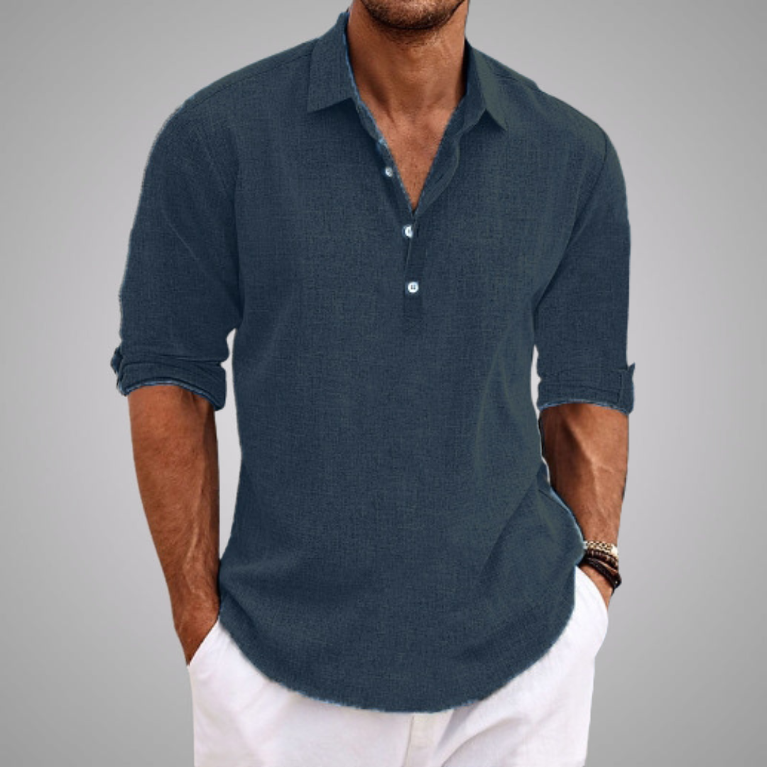 Alessio | Casual overhemd 1+1 GRATIS