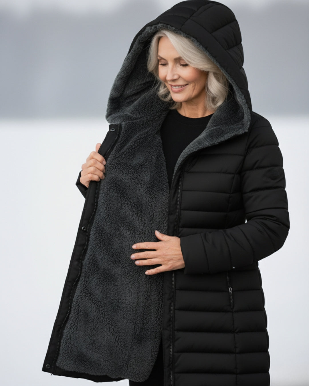 EIREEN | Pufferjas gevoerd met fleece