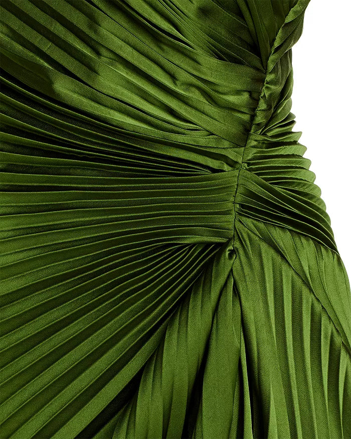 Alessandra | Elegante One-Shoulder Jurk met Plooidetails