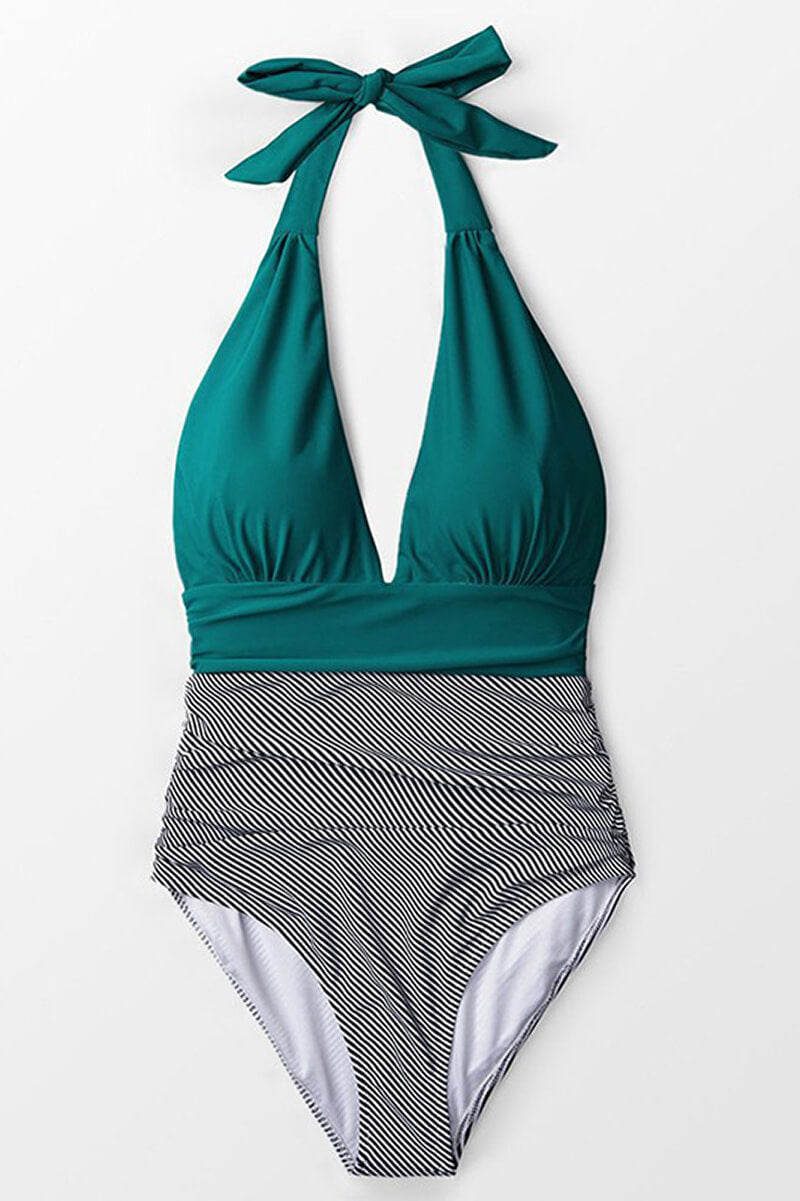 JAZELLE | Corrigerend Badpak met Buste Ondersteuning en Elegant Bicolor Design