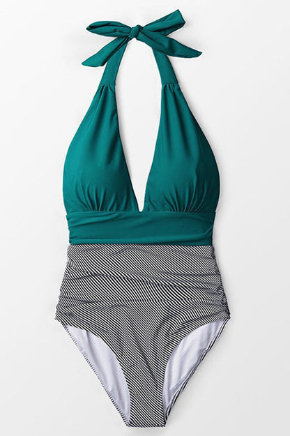 JAZELLE | Corrigerend Badpak met Buste Ondersteuning en Elegant Bicolor Design
