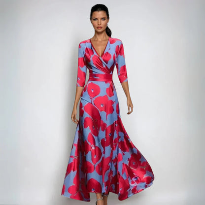 ELIANA | Elegante en veelzijdige bloemenjurk