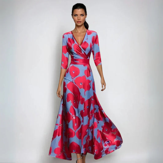 ELIANA | Elegante en veelzijdige bloemenjurk