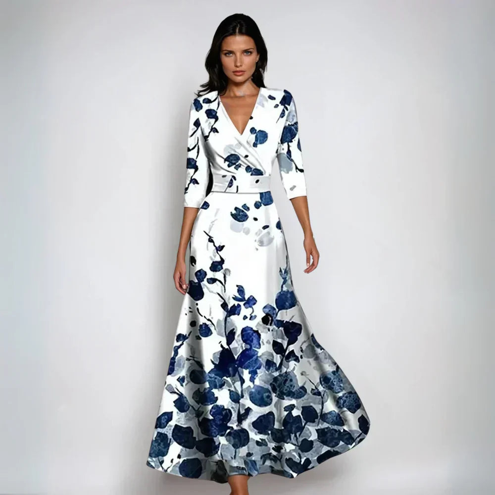 ELIANA | Elegante en veelzijdige bloemenjurk
