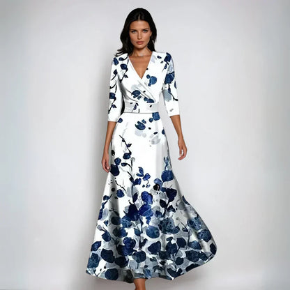 ELIANA | Elegante en veelzijdige bloemenjurk