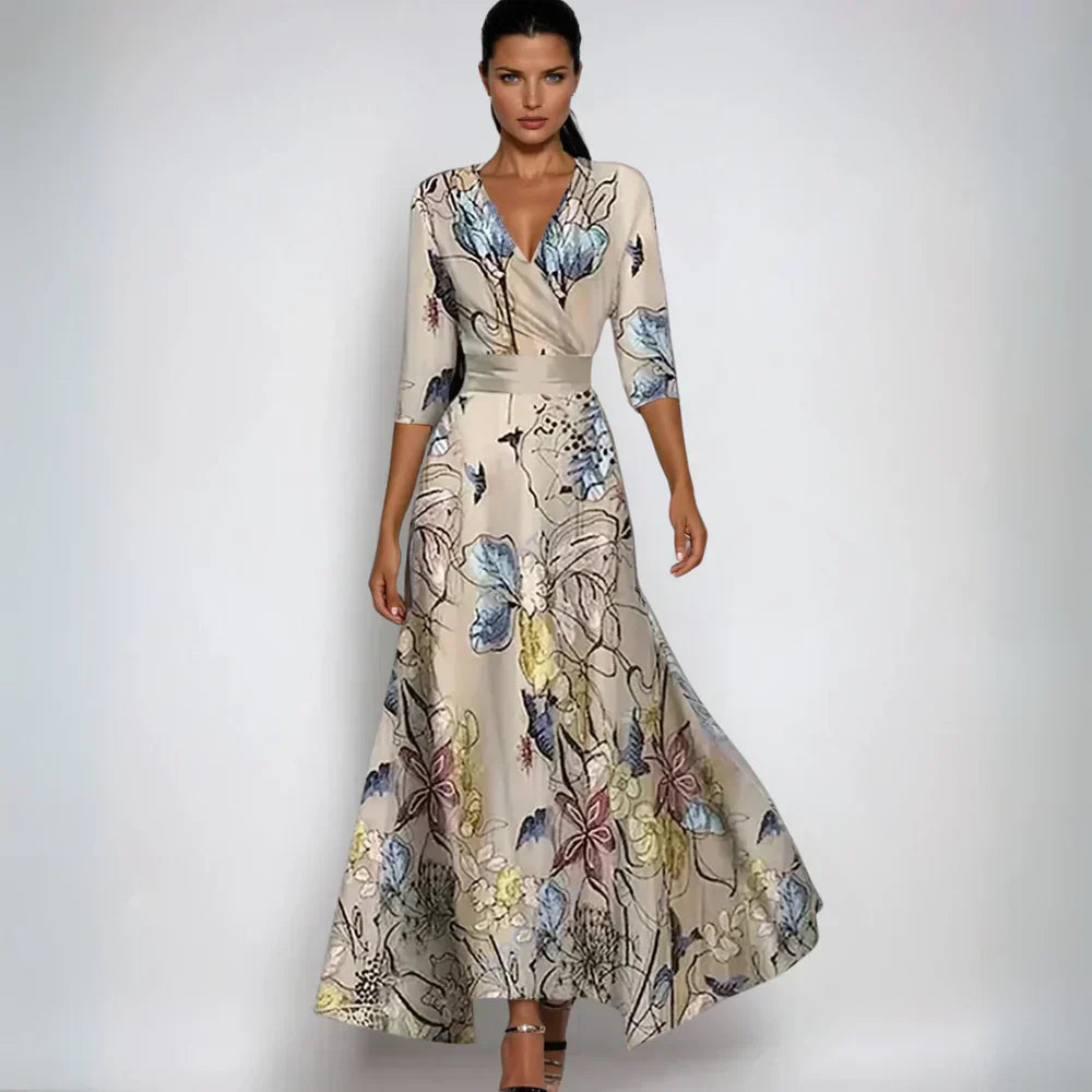 ELIANA | Elegante en veelzijdige bloemenjurk
