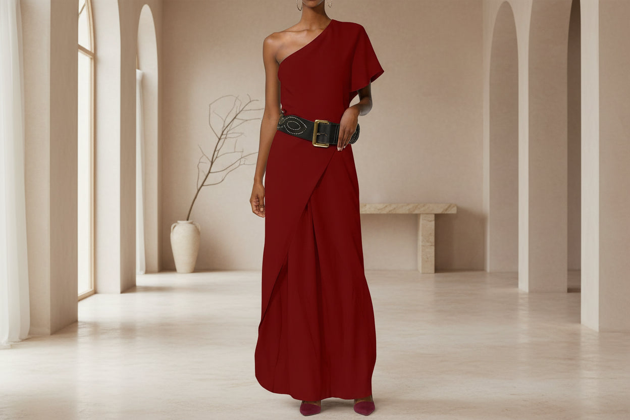 Rory | Elegante One-Shoulder Jumpsuit