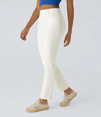 ELVIRA | Hoge Taille Ultra Comfortabele Broek met Casual Chic Stijl