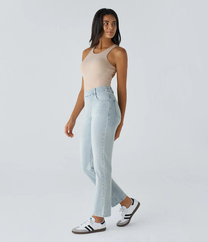 ELVIRA | Hoge Taille Ultra Comfortabele Broek met Casual Chic Stijl