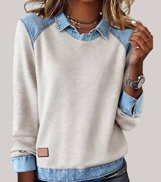 CRESSIDA | Elegante Trui met Verfijnde Details voor Dagelijkse Chic