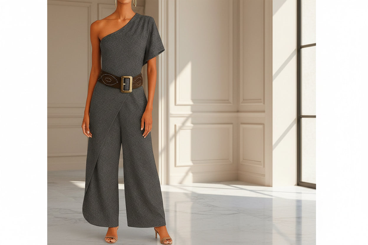 Rory | Elegante One-Shoulder Jumpsuit