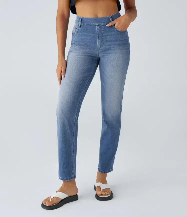 ELVIRA | Hoge Taille Ultra Comfortabele Broek met Casual Chic Stijl