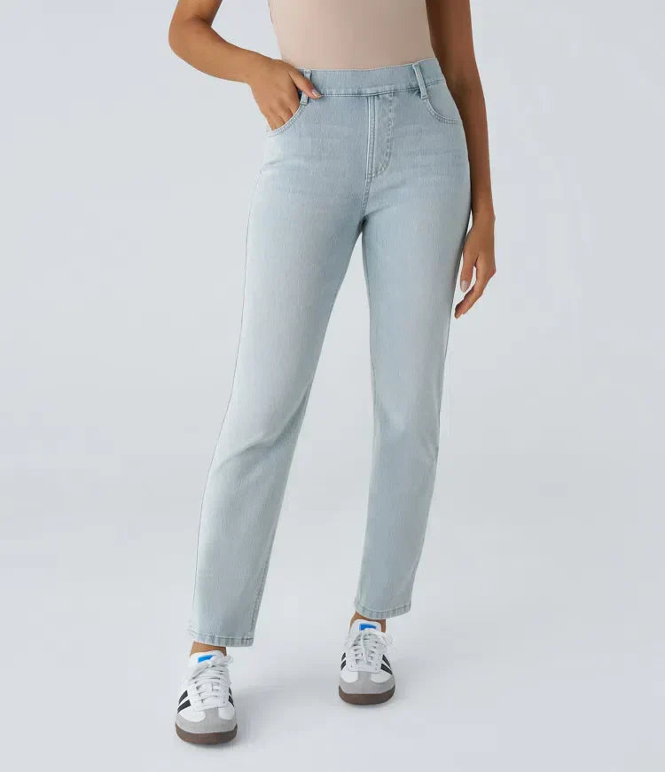 ELVIRA | Hoge Taille Ultra Comfortabele Broek met Casual Chic Stijl