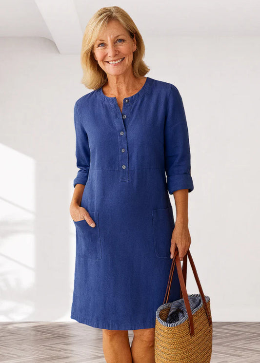Lina | Comfortabele casual jurk met een tijdloze uitstraling