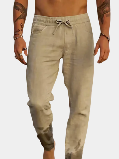 Luca | Linnen strandbroek 1+1 GRATIS