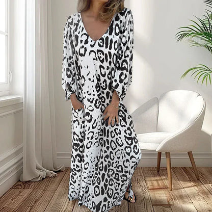 Marisol | Chique Safari-jurk met luipaardprint 1+1 GRATIS
