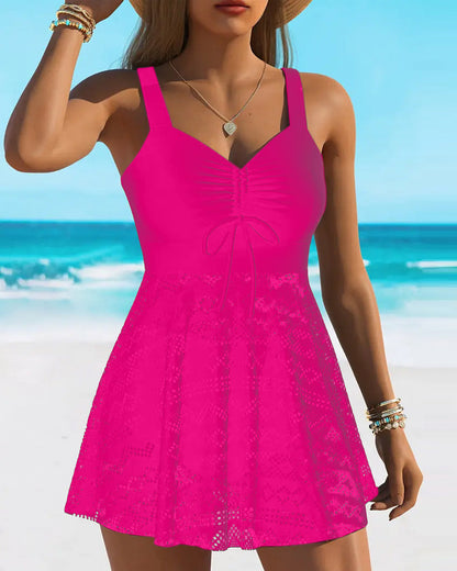 Amara | Premium halterbikini met kantdetails