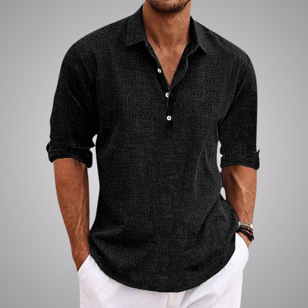 Alessio | Casual overhemd 1+1 GRATIS
