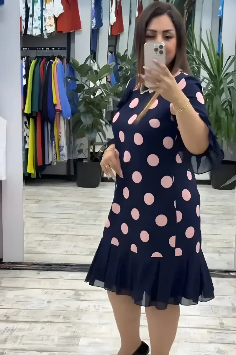 JULIANA | Elegante midi-jurk met flatterende pasvorm en tijdloze stijl