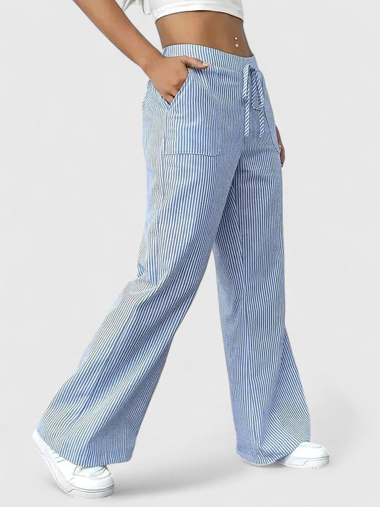 ODELIA | Ruime en comfortabele broeken met elegante details