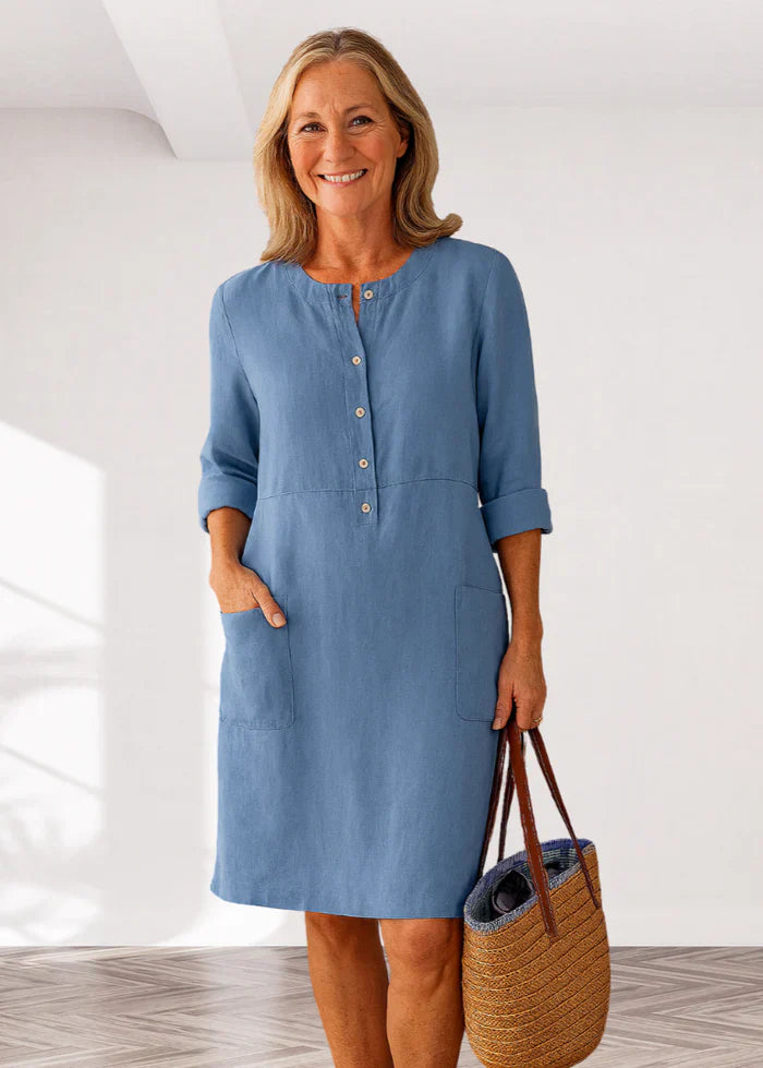 Lina | Comfortabele casual jurk met een tijdloze uitstraling