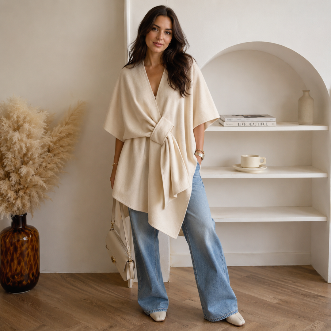 Catalina | Lange Ponchosjaal