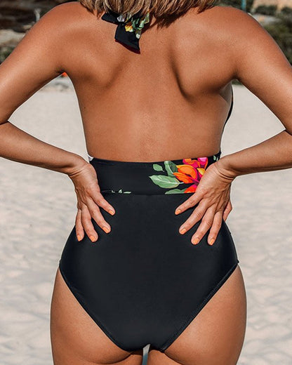 Rosalie | Badpak met bloemenprint