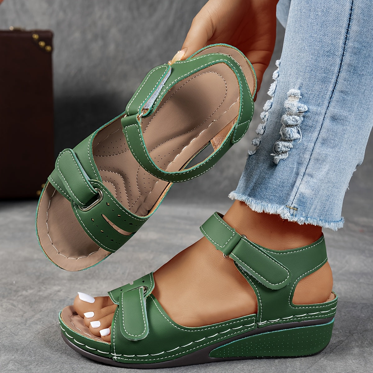 YSORIA ORTHOSTYLE | Orthopedische Zomer Sandalen met Totaal Comfort en Dagelijkse Elegantie