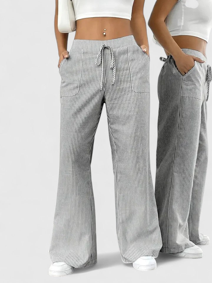 ODELIA | Ruime en comfortabele broeken met elegante details