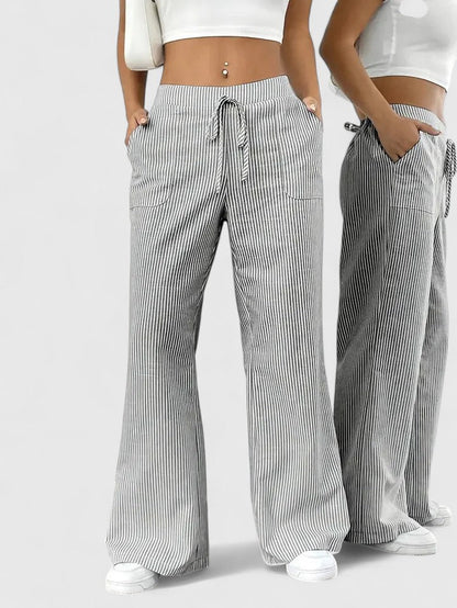 ODELIA | Ruime en comfortabele broeken met elegante details