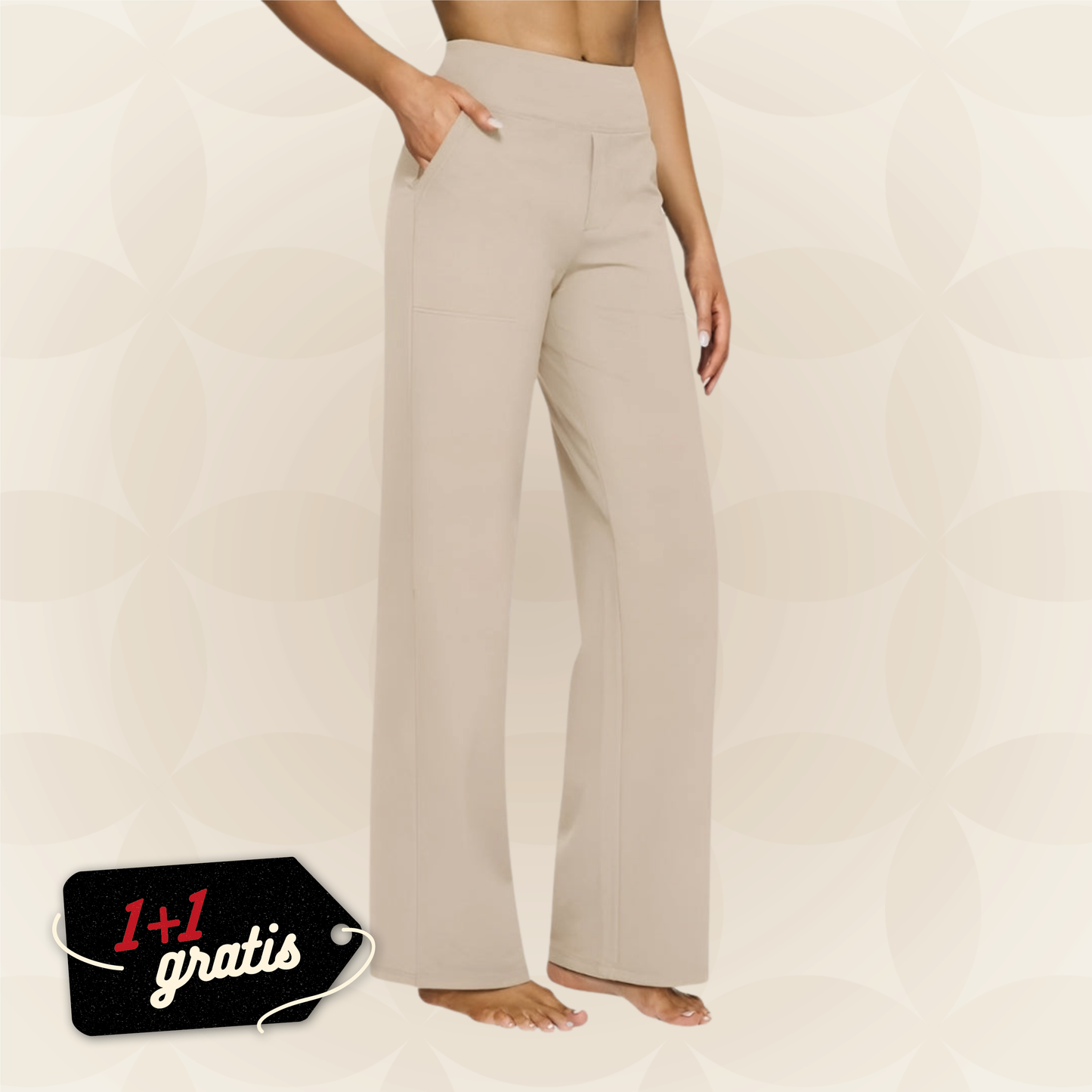 Mandy | comfortabele stretchbroek  - 1+1 GRATIS