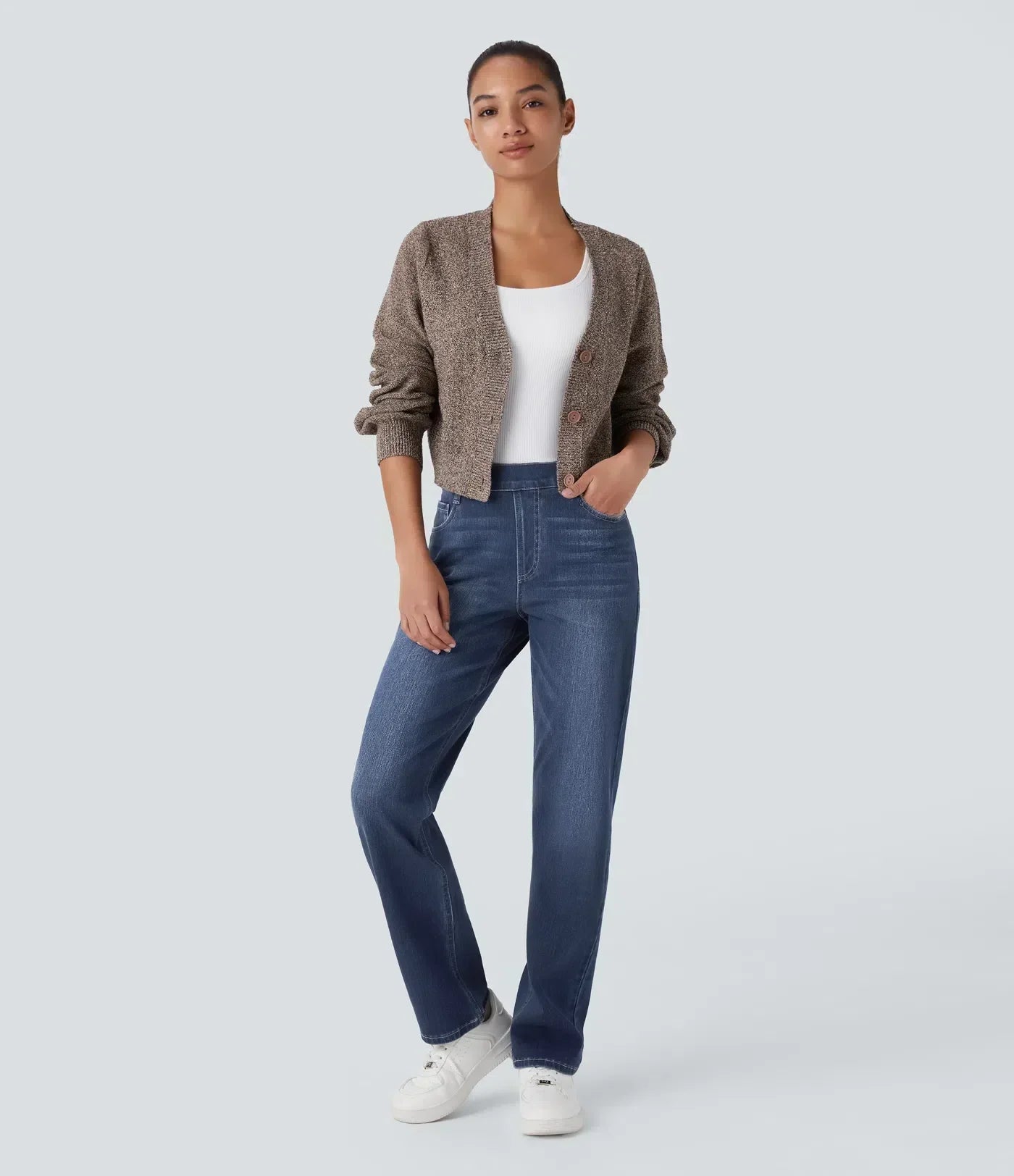 ELVIRA | Hoge Taille Ultra Comfortabele Broek met Casual Chic Stijl