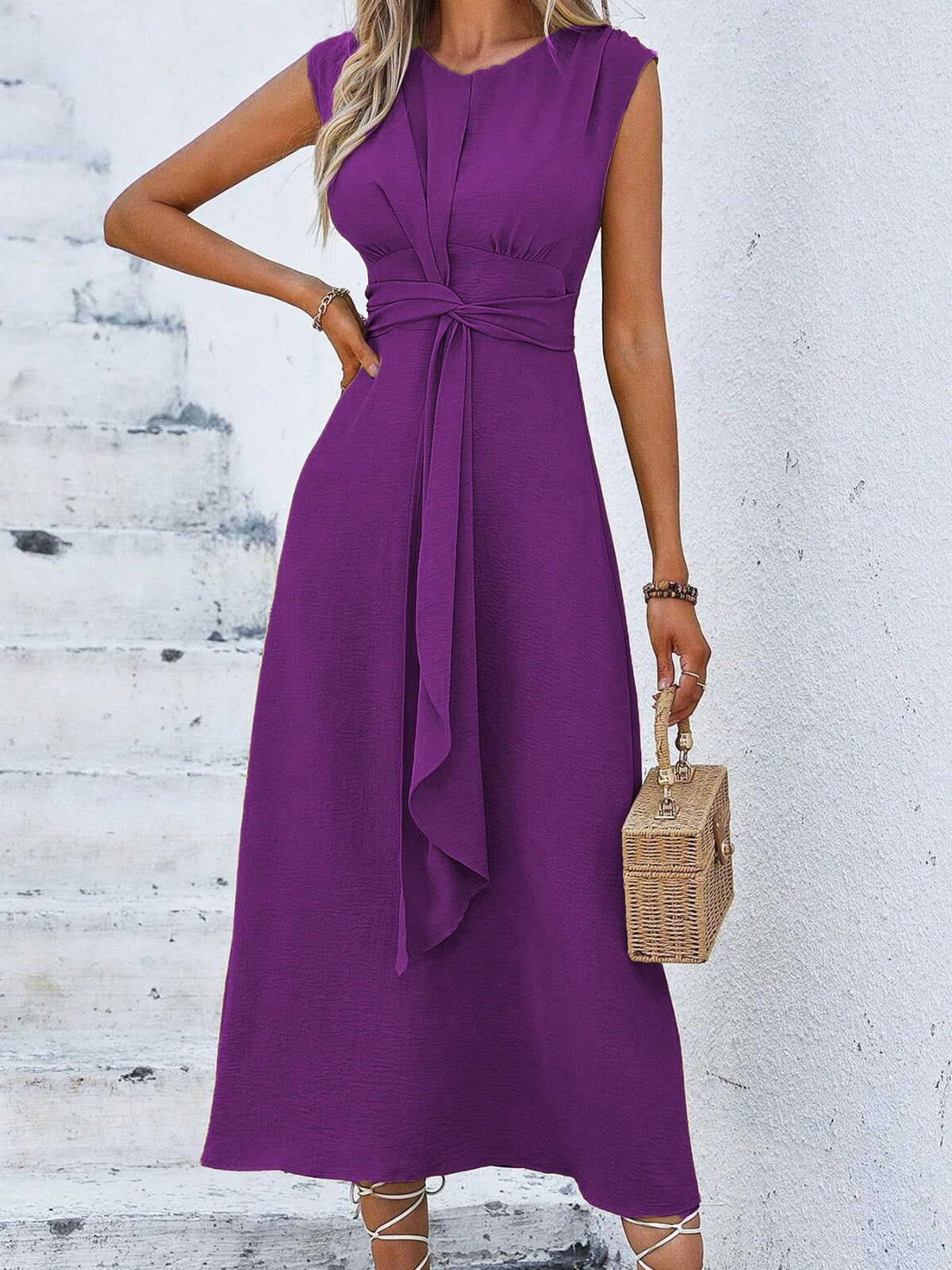 Roxanne | Elegante Mouwloze Jurk 1+1 GRATIS