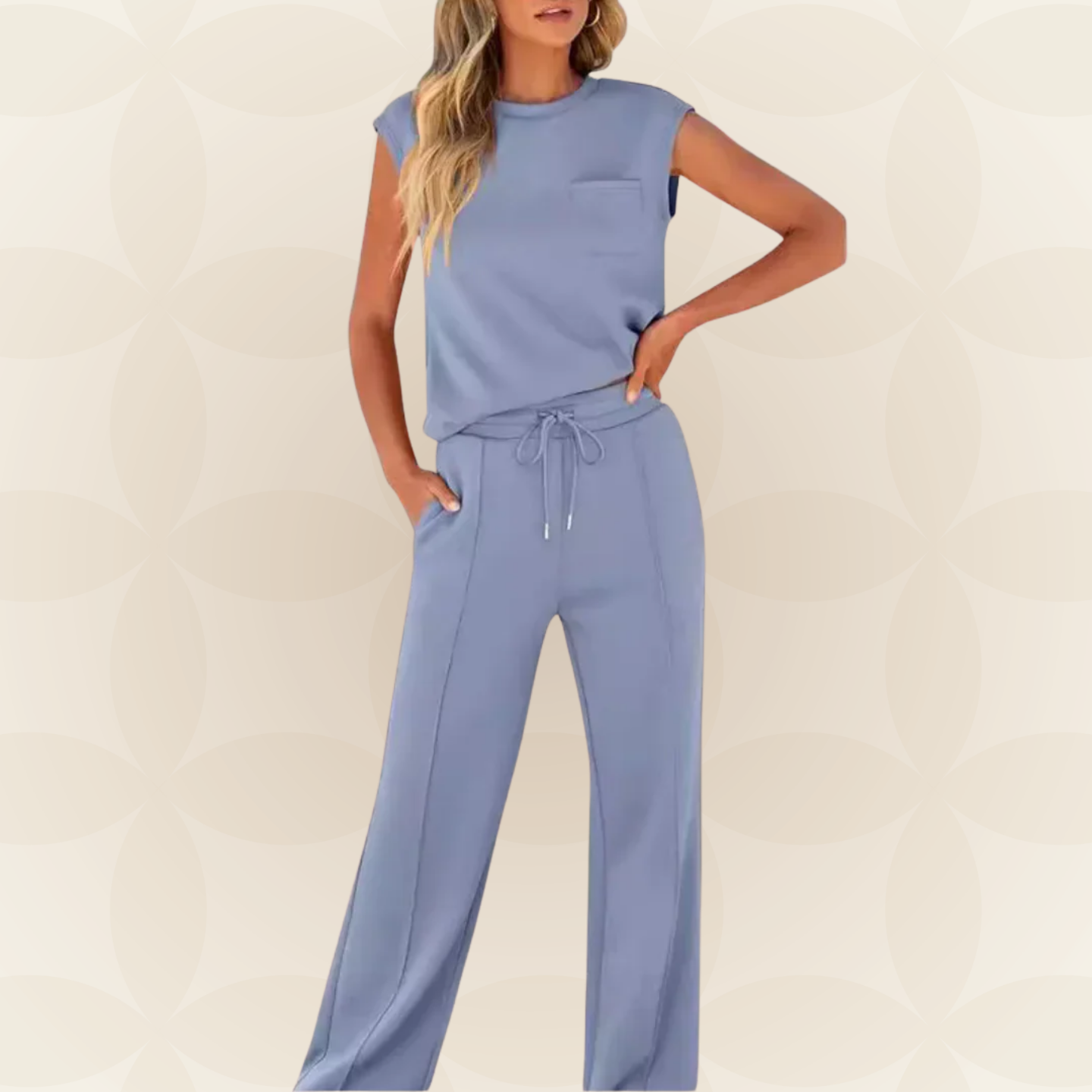 Sofia– Casual Zomer Lounge Co-ord Set