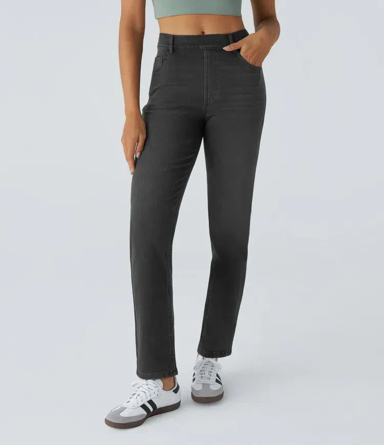 ELVIRA | Hoge Taille Ultra Comfortabele Broek met Casual Chic Stijl
