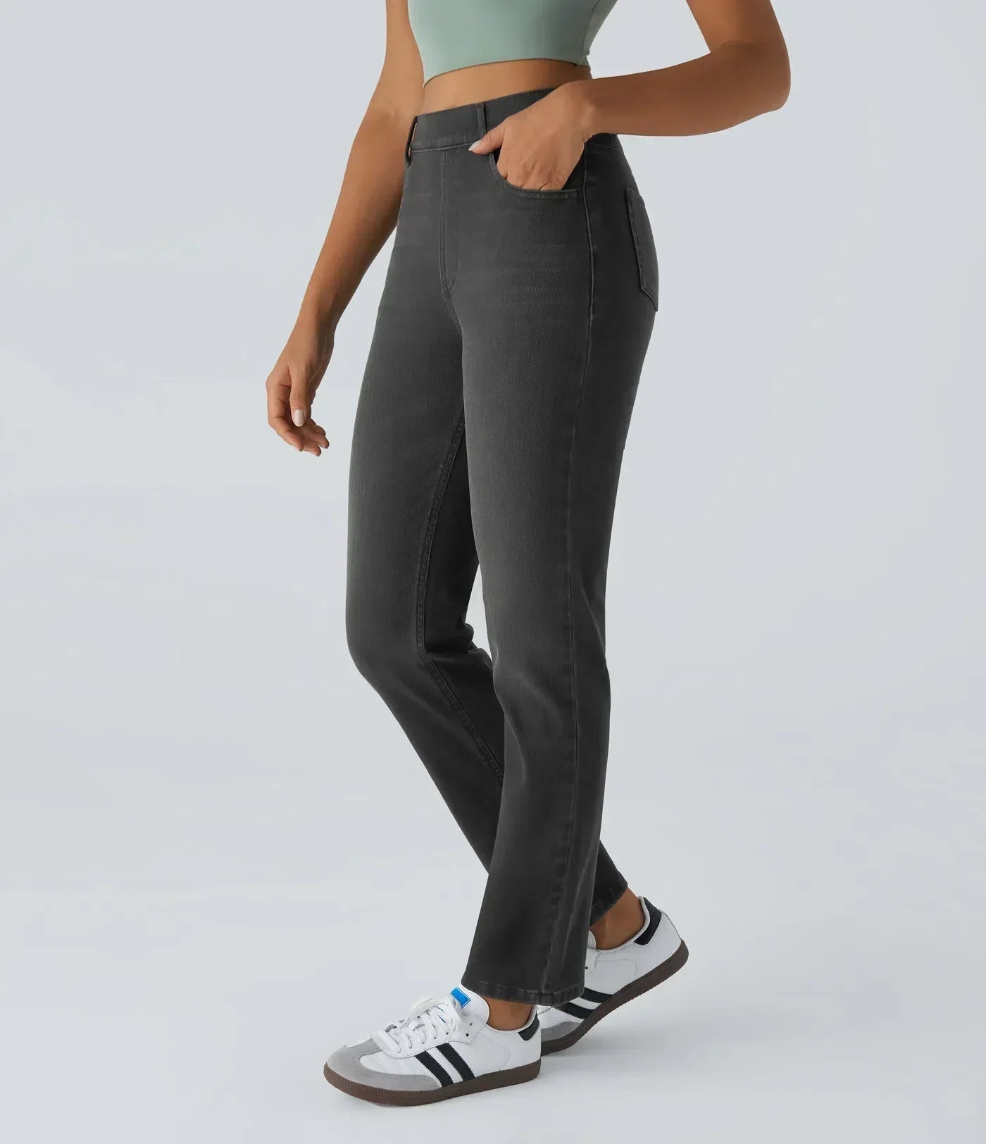 ELVIRA | Hoge Taille Ultra Comfortabele Broek met Casual Chic Stijl