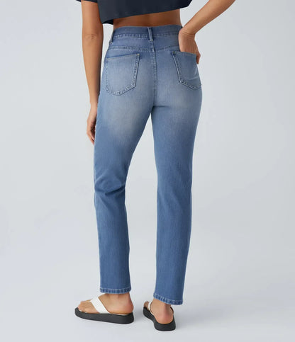 ELVIRA | Hoge Taille Ultra Comfortabele Broek met Casual Chic Stijl